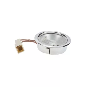 Halogénlámpa komplett Bosch / Siemens páraelszívóhoz – 12V 20W G4 – Króm (00606646 kompatibilis)
