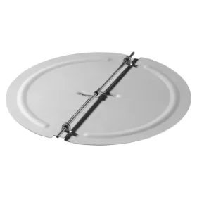 Visszacsapó Szelep Bosch Páraelszívóhoz – 150 mm – Fém Pillangószelep (00095515 / 00490511 kompatibilis)