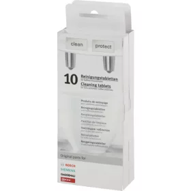   Tisztító Tabletta Bosch / Siemens / Gaggenau / Neffhez – 10 db-os – Automata kávéfőzőkhöz (00311969 kompatibilis)