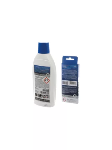 Karbantartó Készlet Bosch / Siemens Kávéfőzőkhöz – 500ml Vízkőoldó és 10db Tisztító Tabletta – EQ / Vero szériához (00311965 kompatibilis)