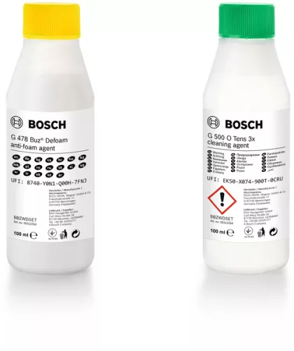 AquaWash&Clean Tisztító Készlet Bosch-hoz – 2x100 ml – BWD4 szériához (BBZWDSET kompatibilis)