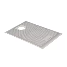 Fém Zsírszűrő Bosch / Siemens Páraelszívóhoz – 310 x 250 mm – Kerek lámpakivágással (00353110 kompatibilis)