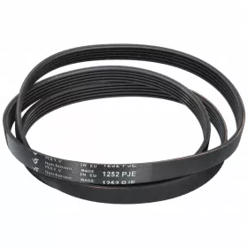   1252 5PJE Bordásszíj, fekete (eredetivel megegyező minőség) BOSCH mosógép