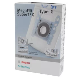 Porzsák Bosch / Siemens Porszívóhoz – MegaFilt SuperTEX – Type G (00468264 kompatibilis)