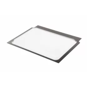 Belső Ajtóüveg Bosch Sütőhöz – Fekete keretes – 60 cm-es modellekhez (00771967 / 00685401 kompatibilis)