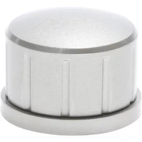 TwistPad Vezérlőgomb Bosch / Neff / Siemens Főzőlaphoz – Ezüst – Mágneses (10004928 kompatibilis)