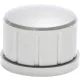 TwistPad Vezérlőgomb Bosch / Neff / Siemens Főzőlaphoz – Ezüst – Mágneses (10004928 kompatibilis)