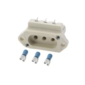 Csatlakozó grillaljzat 14A / 230V, 3 AMP dugóval 00615117