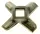 Bosch Húsdaráló Kés – Négyélű, 9x9mm furat – MUM4, MUM5, MFW szériákhoz (00620949)