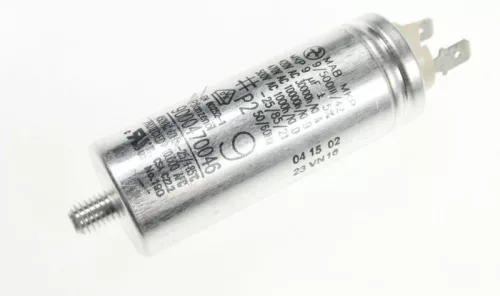 Bosch Siemens Szárítógép Kondenzátor – 9µF 500V, M8 rögzítővel – WTH széria (9000470046)