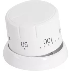 Hőmérséklet Forgatógomb Bosch Sütőhöz – Fehér, 50-250°C – Grill funkcióval (00424850 kompatibilis)