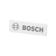 Logó Tábla Bosch Háztartási Gépekhez – Ezüst – Hűtőhöz és Mosogatógéphez (00614976 kompatibilis)