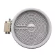 Kerámialapos Fűtőtest Bosch / Whirlpool / Electrolux Tűzhelyhez – 1800W Ø180mm – Egykörös (00647881, 481225998421 kompatibilis)