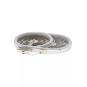   BOSCH / SIEMENS / BALAY sütő/főzőkészülék Sugárzó melegítő 260x165mm 2400 / 1600W 230 V ovális 00648582 üvegkerámia főzőlaphoz