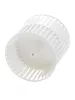 Ventilátorszárny Bosch Szárítógéphez – Fehér műanyag – WTW / WTY / WTH szériákhoz (00647543 kompatibilis)