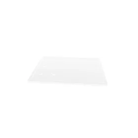 Italtartó polc Bosch hűtőhöz – 500 x 320 mm – Üvegpolc fehér kerettel (00358767 kompatibilis)