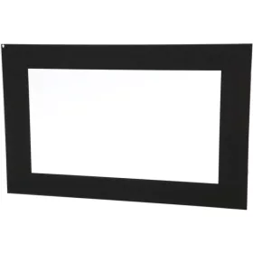 Sütőajtó Külső Üveg Boschhoz – 590 x 480 mm – Fekete keretes (00776123 kompatibilis)