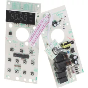 Kezelőmodul Boschhoz – Kijelzővel és Teljesítményszabályzóval – HMT75M451 / HMT84M451 szériához (00651954 kompatibilis)