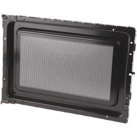 Belső Ajtó Bosch Mikrohullámú Sütőhöz – Fekete – HMT Szériához (00438330 kompatibilis)