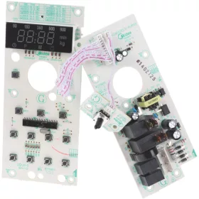 Kezelőmodul Bosch Mikrohullámú Sütőhöz – LED kijelzős – HMT / BFL / HMV szériához (11016911 kompatibilis)