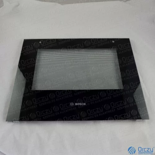 Bosch Sütőajtó Külső Üveg – 593 x 464 mm – HBN széria (00712864)