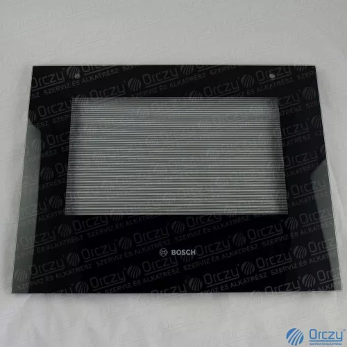 Bosch Sütőajtó Külső Üveg – 593 x 464 mm – HBN széria (00712864)