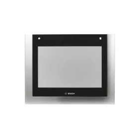 Külső Ajtóüveg Bosch Sütőhöz – Rozsdamentes acél kerettel – Serie 2 / Serie 4 (00717940 kompatibilis)