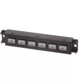 Kezelőmodul Bosch / Siemens / Neffhez – 6 Gombos (0, 1, 2, 3, P, Világítás) – DWW / DWA / LC szériákhoz (00611311 kompatibilis)