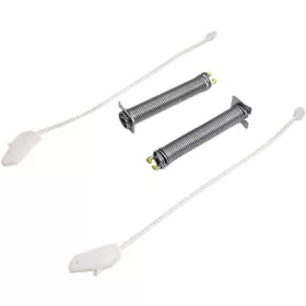 Bosch Mosogatógép Ajtórugó Javítókészlet – Sárga színkód, 2 db rugó + 2 db kábel – Bosch, Siemens, Neff (00754865)