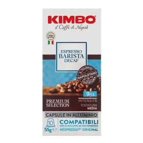   Kimbo Espresso Barista Decaf koffeinmentes alumínium kávékapszula, Nespresso kompatibilis, 10 db (E103601)