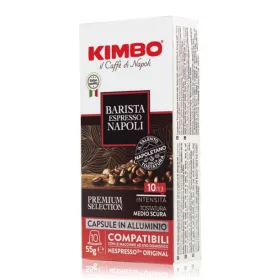 Kimbo Barista Espresso Napoli Nespresso kompatibilis kávékapszula, 10 db (014183)