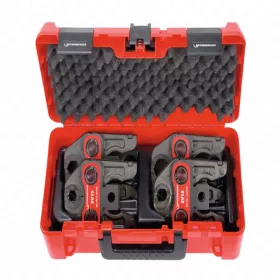   Préspofa készlet, SV 15-18-22-28 mm préspofákkal, kofferben,  (ROMAX 3000, 4000, AC-ECO présgéphez), ROTHENBERGER 015060X