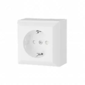 Földelt aljzat beltéri, falon kívüli, 16A, IP20,