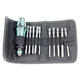 Wera Kraftform Kompakt Csavarhúzó Készlet – 12 részes, 89 mm-es bitek – Kávéautomatákhoz (4013288179555)