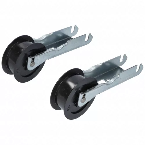 Candy Szárítógép Feszítő Görgő Készlet – 63 mm, 2 db-os szett – Candy, Hoover szériákhoz (40001027)