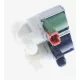 Miele mosogep befolyoszelep ketutas 3/4 col egyenes 33490563