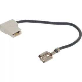Kávégép fekete kábel 1SZÁLÚ SZILIK.130 mm