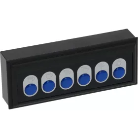 Kávégép nyomógomb panel zöld új