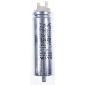 Bosch/Siemens Üzemi Kondenzátor – 15µF, 500V – Szárítógéphez (8001144174)