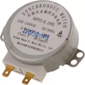 Forgótányér Motor Bosch Mikrohullámú Sütőhöz – 220-240V 3W – 5/6 rpm (00651952 kompatibilis)