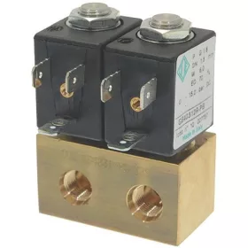 Kettős Elektromágnesszelep Egység ODE-hoz – 1/8" 24V DC – 1,5 mm – Italautomatákhoz (GB40312R-PB, 254281 kompatibilis)
