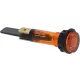 BARON melegen tartó jelzőfény narancssárga 13.5MM 230V