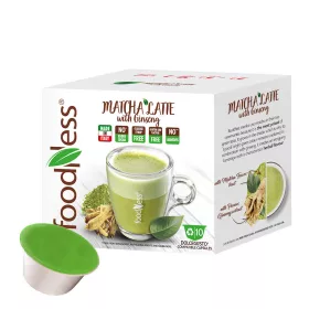   FoodNess Matcha Latte Ginzenggel Dolce Gusto kompatibilis kapszula (10 db) (101451)
