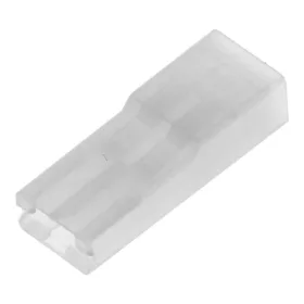 Csatlakozóház 6,3 mm-es csúszósaruhoz, 1 pólusú