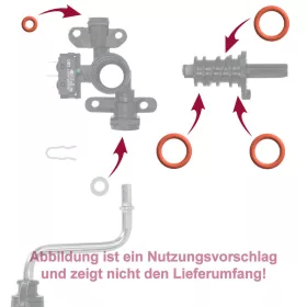   De'Longhi EAM / ESAM Gőzcsap tömítés készlet, 5 db-os (C-270)