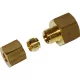 Egyenes Csatlakozó Spinel Kávégépekhez – 1/4" F - 6 mm – Kúpos gyűrűvel – Due Lux szériához