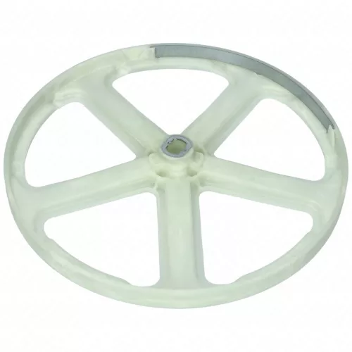 Zanussi Mosógép Szíjtárcsa – ø 273 mm, Műanyag – AEG, Electrolux felültöltős gépekhez (1084895083)