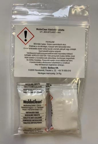 WoldoClean vízkőoldó tabletta kávégépekhez (2x16 g)