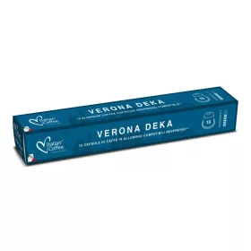   Italian Coffee Verona Deka koffeinmentes alumínium kávékapszula, Nespresso kompatibilis (10ALUNES_VERONA)