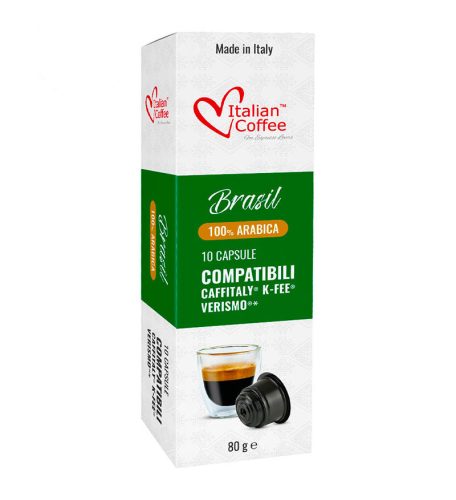 Brasil – Cafissimo / Caffitaly kompatibilis kávé kapszula (10 db)